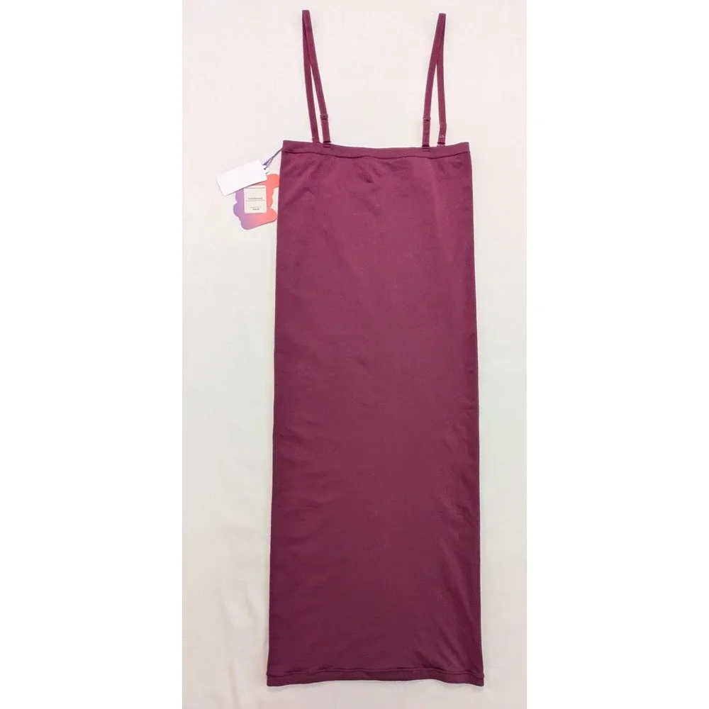 Yitty Nearly Naked Shaping 5-in-1 Convertible Dress Cherry Pop X-Large XL NWT